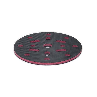 Подложка промежуточная 150 mm T5mm STANDARD на липучке, 15отв, красная среднежесткая ICAR M RED ICPP.H15.150X5.IF.MH.GN.RED
