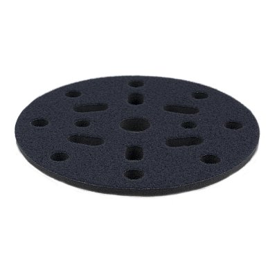 Подложка промежуточная 150mm T5mm MICRO на липучке, 15отв, черная мягкая ICAR V S BLACK ICPP.H15.150.5.IF.VS.BLA